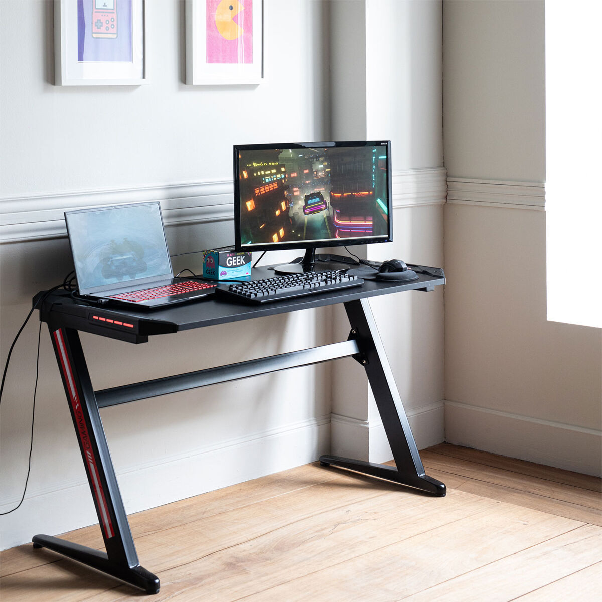 Escritorio gamer led