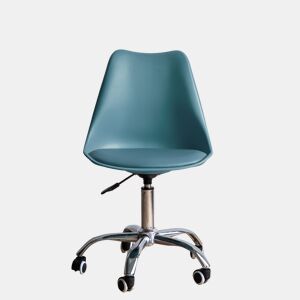 Silla de oficina azul regulable en altura ANNE