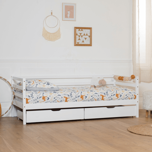Cama para niños 190 x 90 cm con cajones JULES
