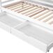 Cama infantil, con cajones Cama infantil, con cajones Blanco