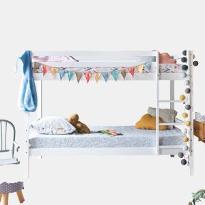 Litera infantil 190x90 cm blanca AMBRE
