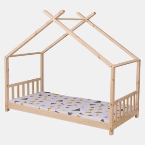 Cama cabaña GASPARD para niños 190x90cm en madera