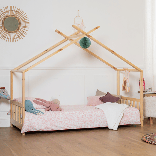 Cama cabaña GASPARD para niños 190x90cm en madera