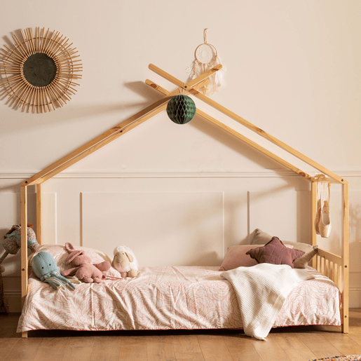 Cama cabaña GASPARD para niños 190x90cm en madera