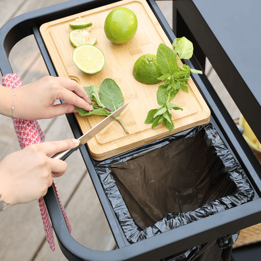 Cook'in Garden - Carrito para plancha REVA 110 PREMIUM