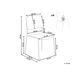 Conjunto de sillas de comedor ASTORIA Beliani Conjunto de sillas de comedor ASTORIA Beliani Beige