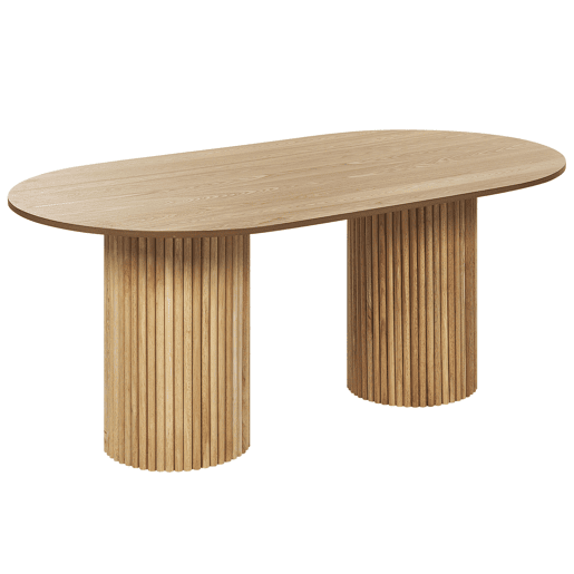 Beliani Mesa de jantar SHERIDAN Beliani Mesa de jantar SHERIDAN