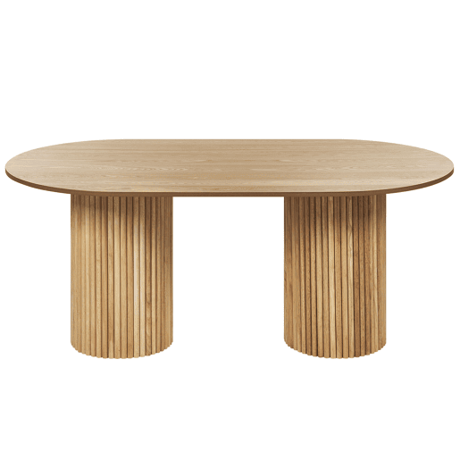 Beliani Mesa de jantar SHERIDAN Beliani Mesa de jantar SHERIDAN