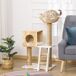 Árbol para Gatos Aglomerado de Madera, Totora, Poliéster PawHut Árbol para Gatos Aglomerado de Madera, Totora, Poliéster PawHut Marron