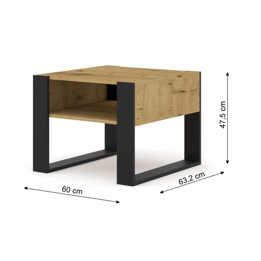 Mesa Centro MONDI 60x60x47
