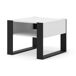 Mesa baja MONDI 60x60 Mesa baja MONDI 60x60 Blanco/ Negro