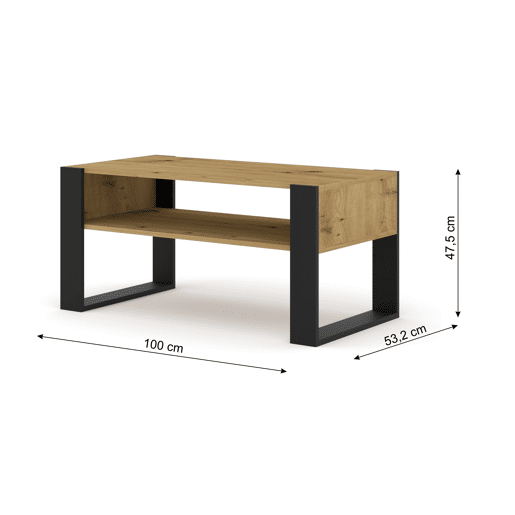 Mesa Centro MONDI 100x50x47