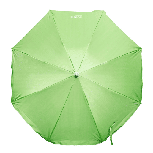 Guarda-sol Ø180 cm inclinável com proteção UV50 verde Aktive