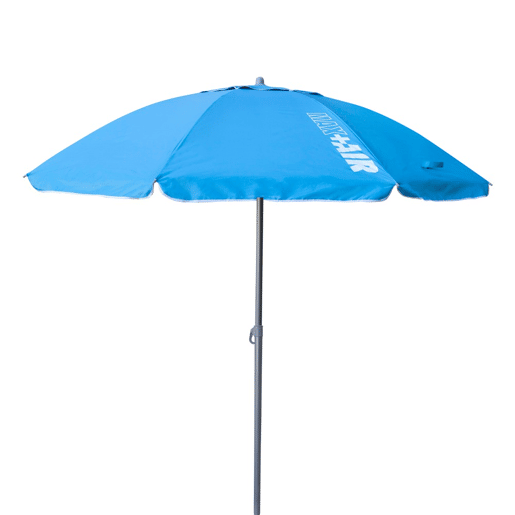 Aktive Guarda-sol de praia anti-vento 8 varetas 200 cm azul