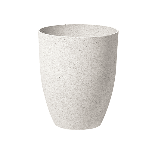 Conjunto de 2 vasos para plantas CROTON 35 cm Branco creme