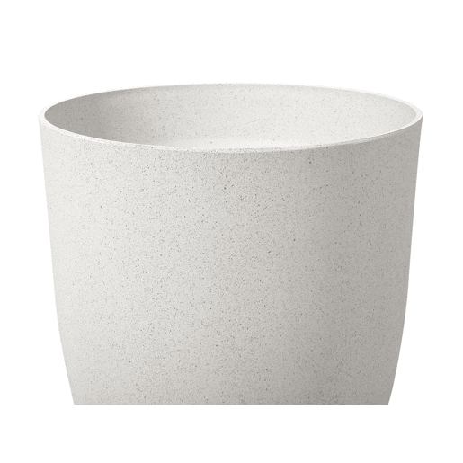 Conjunto de 2 vasos para plantas CROTON 35 cm Branco creme