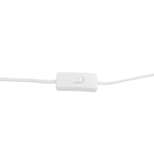Candeeiro de mesa em cerâmica ALLIKA cremebranco dourado 46 cm