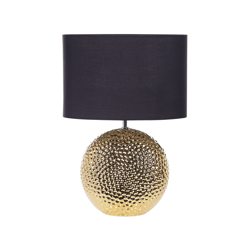 Candeeiro de mesa NASVA Cerâmica Dourado