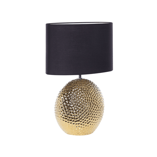 Candeeiro de mesa NASVA Cerâmica Dourado