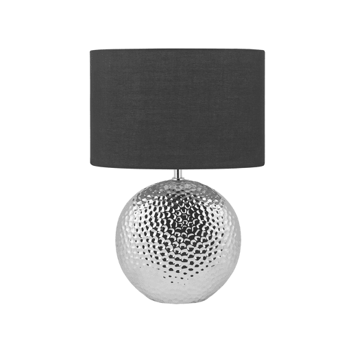 Candeeiro de mesa NASVA Cerâmica Prateado