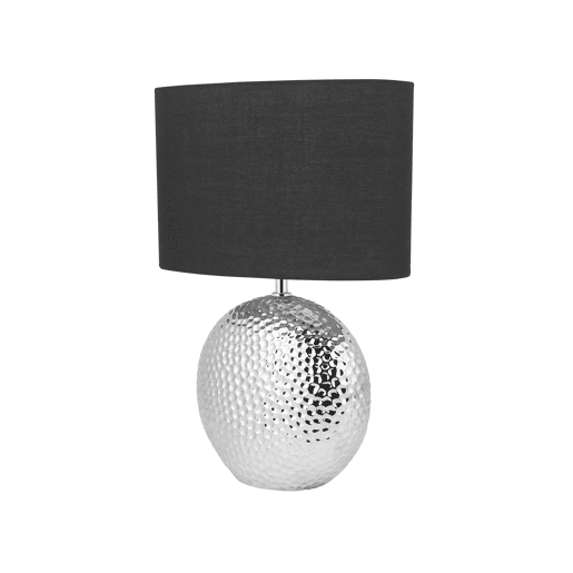 Candeeiro de mesa NASVA Cerâmica Prateado