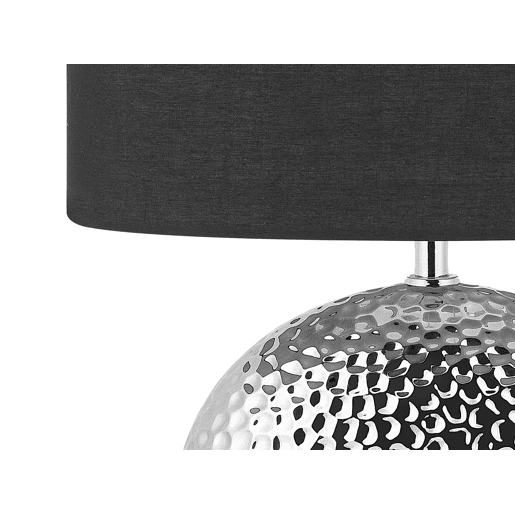 Candeeiro de mesa NASVA Cerâmica Prateado