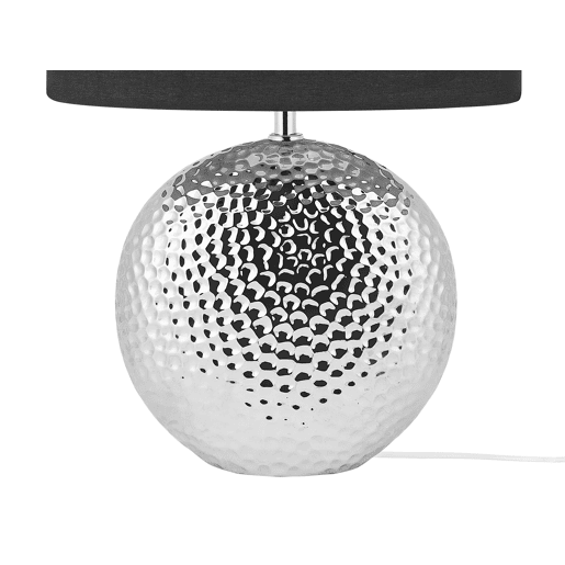 Candeeiro de mesa NASVA Cerâmica Prateado