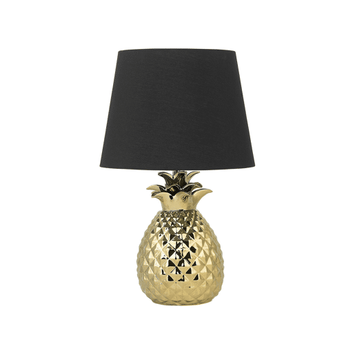 Candeeiro de mesa PINEAPPLE Cerâmica Dourado