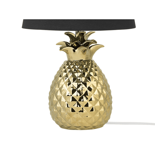 Candeeiro de mesa PINEAPPLE Cerâmica Dourado