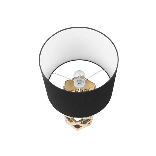 Candeeiro de mesa SELJA Cerâmica Dourado