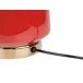 Beliani Lámpara de mesa TRIVERSA Beliani Lámpara de mesa TRIVERSA Rojo