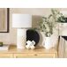 Beliani Lámpara de mesa NAVIA Beliani Lámpara de mesa NAVIA Beige