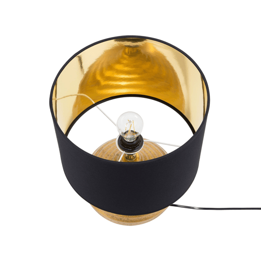 Candeeiro de mesa dourado 42 cm KUBAN