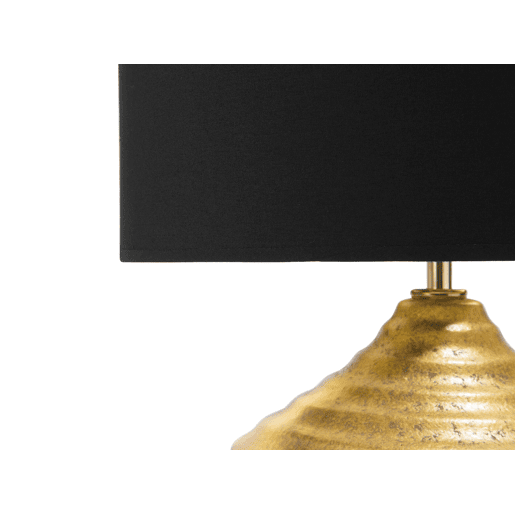 Candeeiro de mesa dourado 42 cm KUBAN