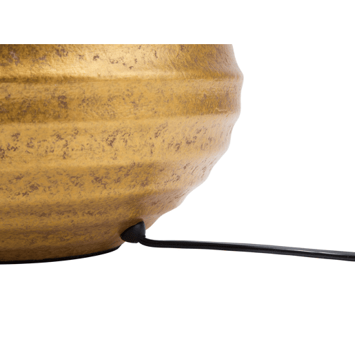 Candeeiro de mesa dourado 42 cm KUBAN