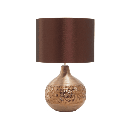 Candeeiro de mesa castanhodourado 28x43 cm YAKIMA