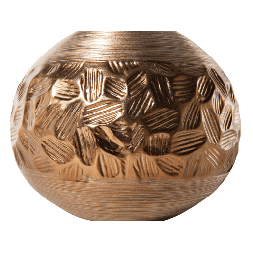 Candeeiro de mesa castanhodourado 28x43 cm YAKIMA