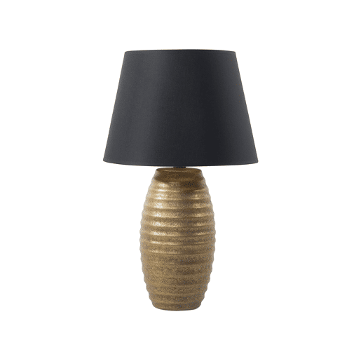 Candeeiro de mesa dourado EBRO 180x33x33 cm