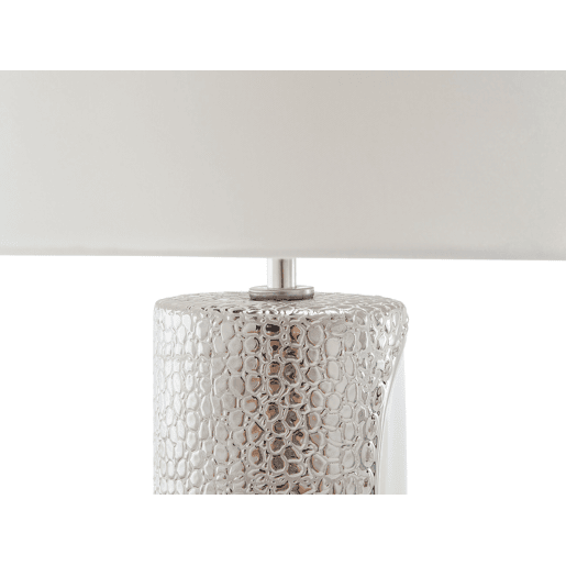 Candeeiro de mesa AIKEN Porcelana Branco