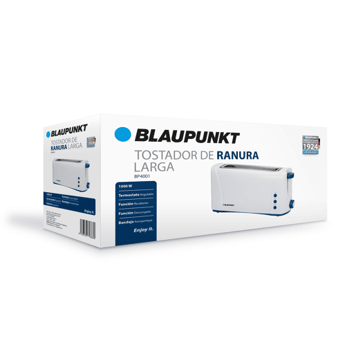 Torradeira Blaupunkt BP4001 Boca Larga - 1000 W - Fenda Longa