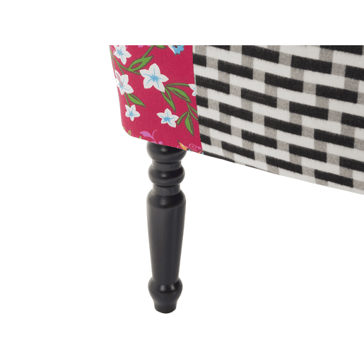 Poltrona MANDAL Tecido Rosa Poltrona MANDAL Tecido Rosa