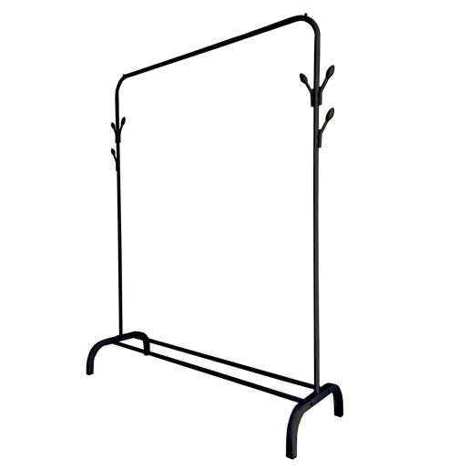 Cabide burro metálico 6 cabides 150 x 110 x 40 Nyana Home