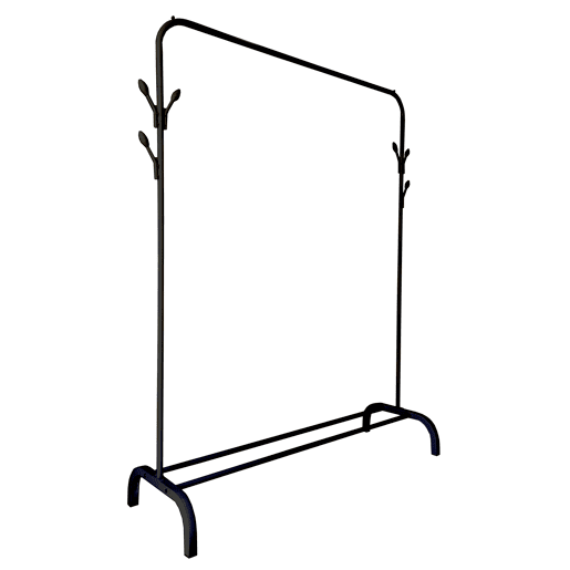 Cabide burro metálico 6 cabides 150 x 110 x 40 Nyana Home
