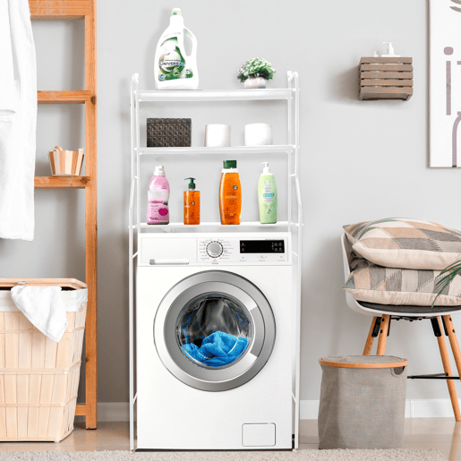 Prateleira Multiusos na Máquina de Lavar Roupa 3 Alturas Nyana Home