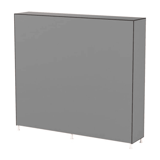 Sapateira de tecido com portas de correr 110x120x30 cm Sapateira de tecido com portas de correr 110x120x30 cm