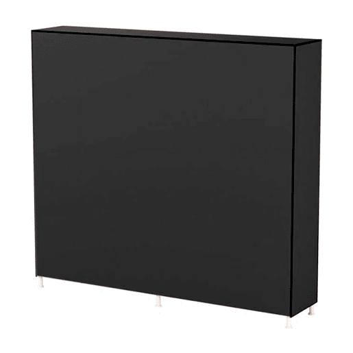 Armário de sapato de tecido com portas de zíper 110x120x30 cm Armário de sapato de tecido com portas de zíper 110x120x30 cm