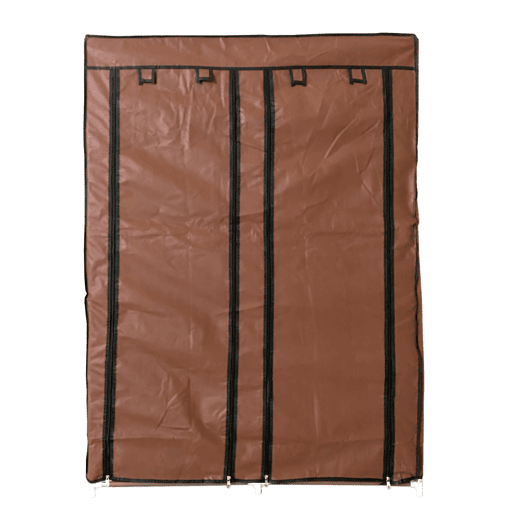 Sapateira Tecido para Calçados com 2 Portas com Zíper 125x92x28,5cm, 28 pares.