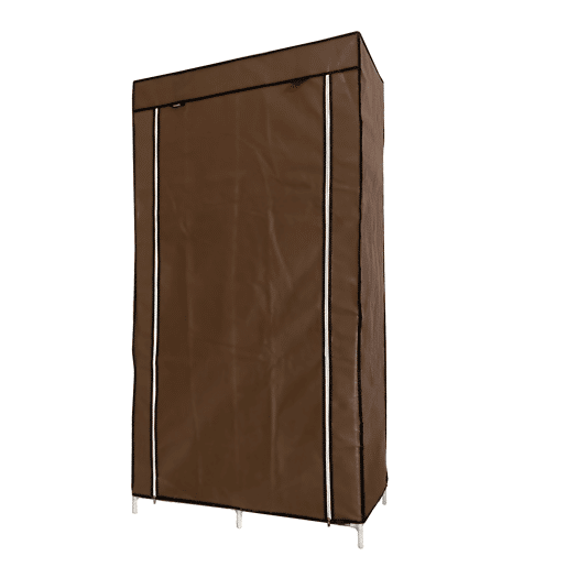 Armário Penteadeira Tecido Com Portas Zip e Bolsos Laterais Nyana Home Medidas 170x105x45cm