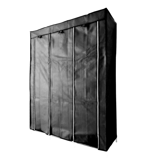 Armário Penteadeira Tecido Com Portas Zip Nyana Home Mede 170x130x45cm