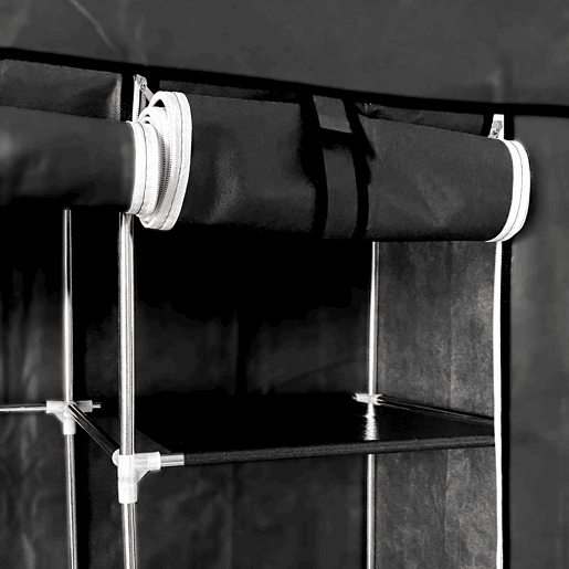 Armário Penteadeira Tecido Com Portas Zip Nyana Home Mede 170x130x45cm